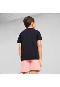 Koszulka Puma Ess No. 1 Logo Tee Ps, Dzieci. Kolor: czarny. Materiał: materiał, bawełna