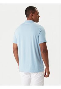 Karl Lagerfeld - KARL LAGERFELD Polo 745780 561235 Błękitny Regular Fit. Typ kołnierza: polo. Kolor: niebieski. Materiał: bawełna #5