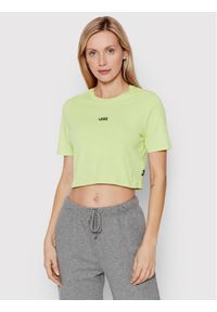 Vans T-Shirt VN0A54QU Zielony Regular Fit. Kolor: zielony. Materiał: bawełna