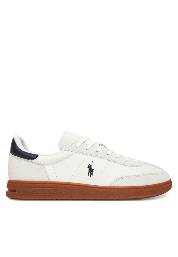 Polo Ralph Lauren Sneakersy Bedford 809973701005 Écru. Materiał: skóra