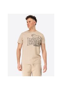 Koszulka Lonsdale Langsett. Kolor: wielokolorowy, czarny, beżowy #1