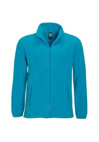 SOL'S - Bluza Polarowa Unisex Dla Dorosłych North. Kolor: niebieski. Materiał: polar. Sezon: zima