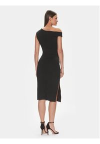 Rinascimento Sukienka koktajlowa CFC0117806003 Czarny Regular Fit. Kolor: czarny. Materiał: syntetyk. Styl: wizytowy #3