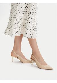 Nine West Czółenka CEO-LP655163A-9 Écru. Kolor: kremowy. Materiał: materiał #1