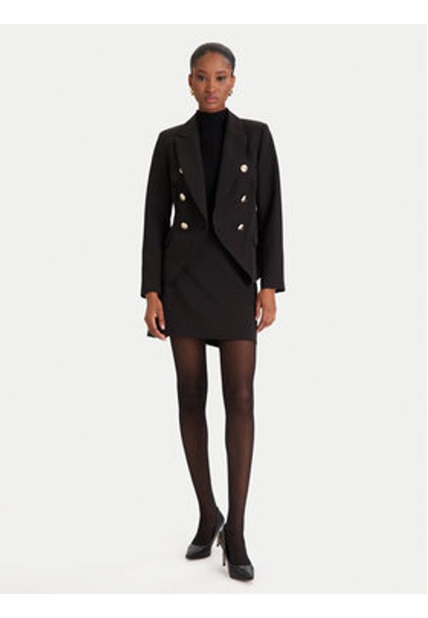 Rinascimento Spódnica ołówkowa CFC0125225003 Czarny Slim Fit. Kolor: czarny. Materiał: syntetyk