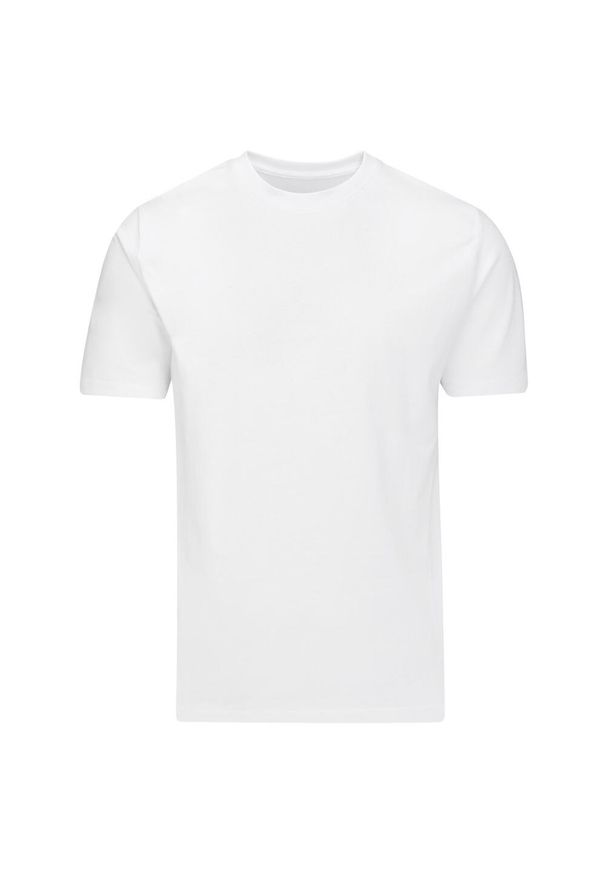 MANTIS - Męska Koszulka Essential Heavyweight. Kolor: biały. Sport: turystyka piesza