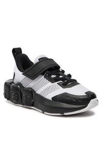 Adidas - adidas Sneakersy Star Wars Runner Kids ID0378 Biały. Kolor: biały. Materiał: materiał. Wzór: motyw z bajki