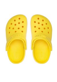 Crocs Klapki Classic Clog K 206991 Żółty. Kolor: żółty #8