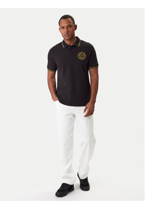 Versace Jeans Couture Jeansy 80GAB5RE CEWCA Biały Straight Fit. Kolor: biały