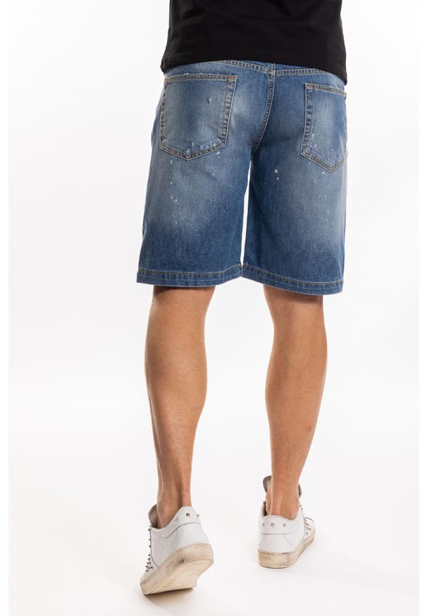 Takeshy Kurosawa Szorty | 83272 | Mężczyzna | Niebieski. Okazja: na co dzień. Kolor: niebieski. Materiał: bawełna. Styl: casual