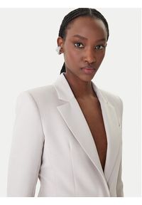 Patrizia Pepe Marynarka 8S0582/A498-S748 Szary Regular Fit. Kolor: szary. Materiał: syntetyk #2