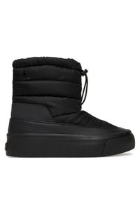 Calvin Klein Sneakersy Vulc Flatf Snowboot Nylon Mix Mg YW0YW01977 Czarny. Kolor: czarny. Materiał: materiał