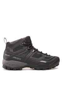 Mammut Trekkingi Ducan Mid Gtx GORE-TEX 3030-03541-00288-1075 Czarny. Kolor: czarny. Materiał: materiał. Technologia: Gore-Tex. Sport: turystyka piesza