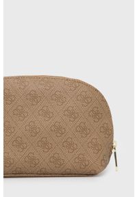 Guess kosmetyczka kolor brązowy. Kolor: brązowy #3