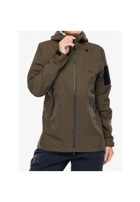 Kurtka przeciwdeszczowa damska Helikon-Tex Squall Hardshell. Kolor: zielony. Materiał: hardshell
