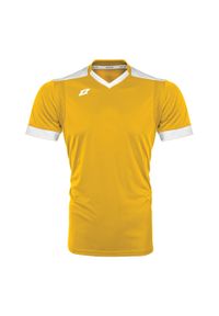 ZINA - Koszulka piłkarska dla dzieci Zina Tores. Kolor: żółty. Sport: piłka nożna