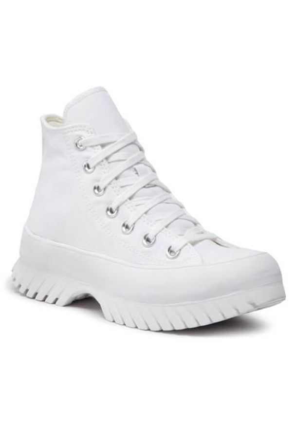 Buty do chodzenia damskie Converse A00871C. Kolor: biały. Materiał: materiał, syntetyk. Szerokość cholewki: normalna. Sport: turystyka piesza