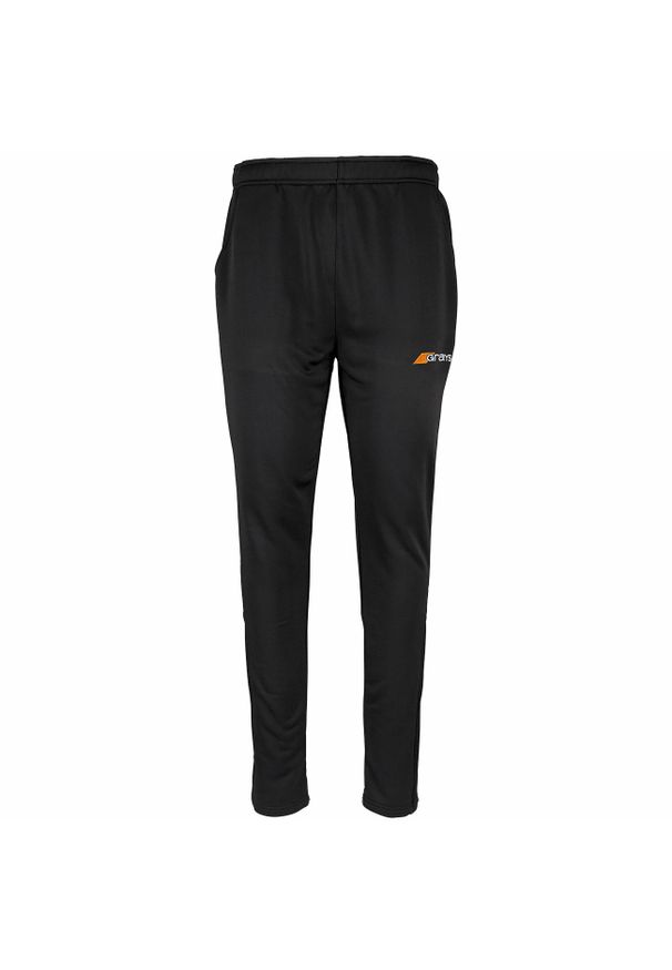 GRAYS - Dziecięce spodnie dresowe do treningu Grays Hockey Questa. Kolor: czarny. Materiał: dresówka. Sport: fitness