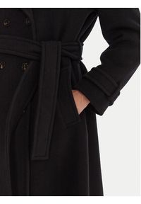 Marella Płaszcz wełniany Balcone 2523016112 Czarny Regular Fit. Kolor: czarny. Materiał: syntetyk #4