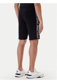 Guess Szorty sportowe Z2YD02 K6ZS1 Czarny Regular Fit. Kolor: czarny. Materiał: bawełna. Styl: sportowy #4