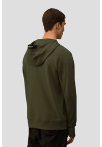 C.P. Company - C.P. COMPANY Zielona rozpinana bluza męska Hooded Open, Rozmiar XXL. Okazja: na co dzień. Kolor: zielony. Materiał: bawełna. Styl: casual #2