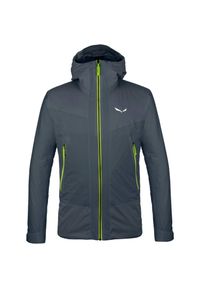 Kurtka trekkingowa męska Salewa Puez PTX 2L. Kolor: niebieski. Materiał: poliester. Sport: turystyka piesza #1