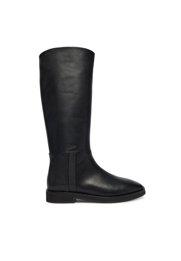 Calvin Klein Kozaki Formal Utk Boot Lth HW0HW02599 Czarny. Kolor: czarny. Materiał: skóra