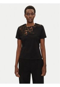 Morgan Bluzka 251-DUNE M Czarny Regular Fit. Kolor: czarny. Materiał: bawełna #1