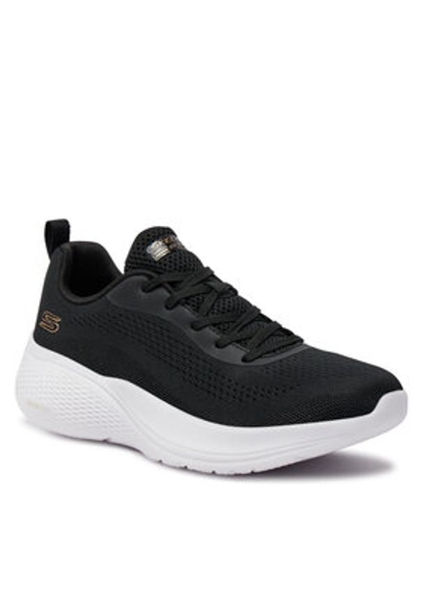 skechers - Skechers Sneakersy Bobs Infinity 117550/BLK Czarny. Kolor: czarny. Materiał: mesh, materiał