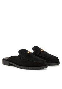 Coach Klapki CAU88 Czarny. Kolor: czarny. Materiał: skóra, zamsz #2