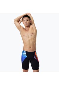 Kąpielówki męskie Speedo Placement Digital V-Cut Jammer. Kolor: czarny