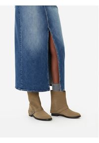 G-Star RAW - G-Star Raw Botki EO-UMIT-LT24198D-601 Beżowy. Kolor: beżowy. Materiał: zamsz, skóra #2