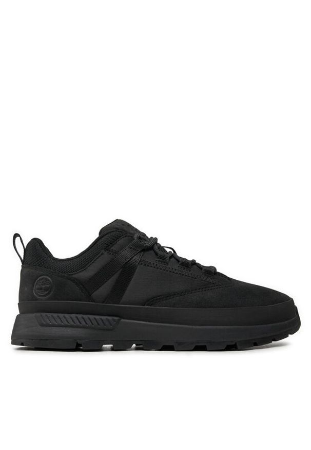 Timberland Sneakersy Euro Trekker Low F/L TB0A67KM0151 Czarny. Kolor: czarny. Materiał: nubuk, skóra