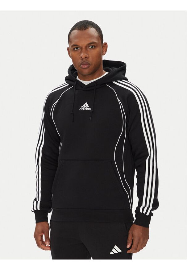 Adidas - adidas Bluza adicolor Teamgeist JY6394 Czarny Regular Fit. Kolor: czarny. Materiał: bawełna