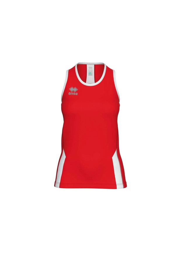 ERREA - Errea Regis Damski Tank Top Tank Top Damskie. Kolor: czerwony. Styl: sportowy
