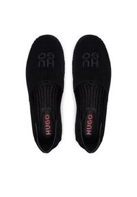 Hugo - HUGO Espadryle Sannes Slon SD 50563325 Czarny. Kolor: czarny. Materiał: zamsz, skóra #6