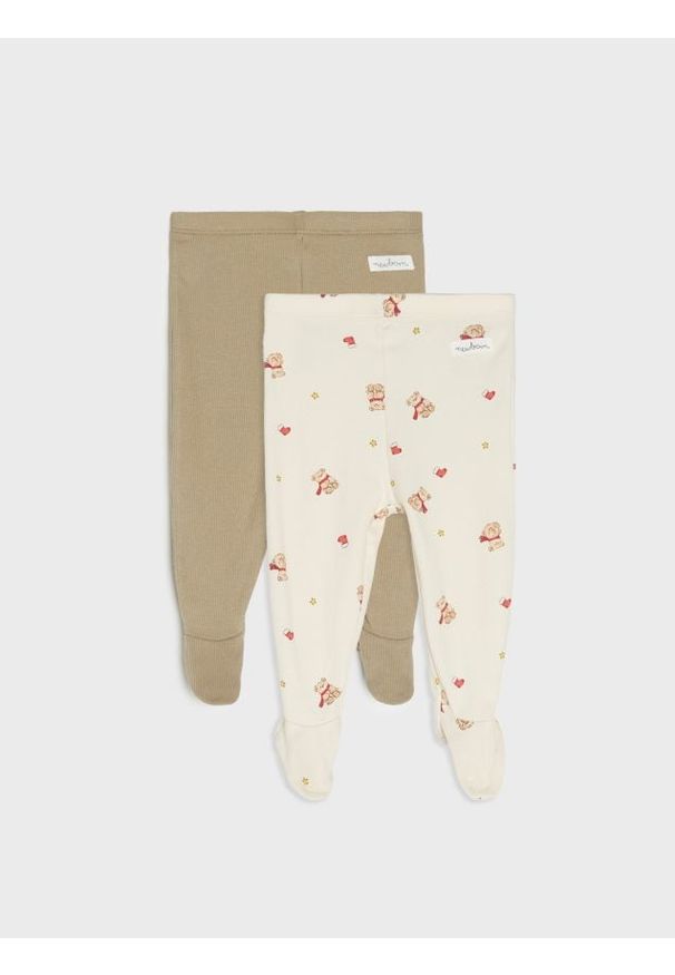 Sinsay - Półśpiochy 2 pack - brązowy. Kolor: brązowy