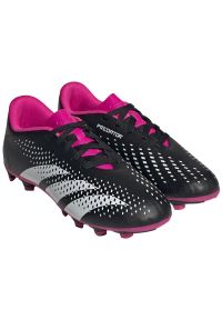 Adidas - Buty adidas Predator Accuracy.4 Fg Jr HQ0952 czarne czarne. Wysokość cholewki: przed kostkę. Kolor: czarny. Materiał: materiał. Szerokość cholewki: normalna #2