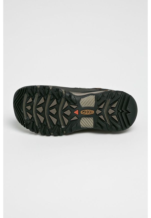 keen - Keen - Buty Targhee III. Nosek buta: okrągły. Zapięcie: sznurówki. Kolor: szary. Materiał: guma