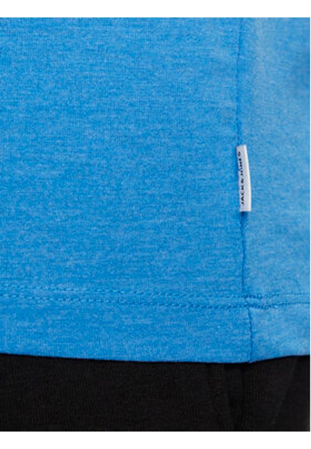 Jack & Jones T-Shirt 12222887 Niebieski Standard Fit. Kolor: niebieski. Materiał: syntetyk, bawełna