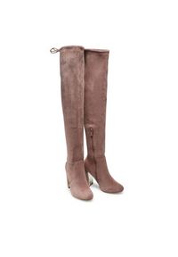 DeeZee Kozaki WYL2037-1 Beżowy. Kolor: beżowy. Materiał: materiał #5