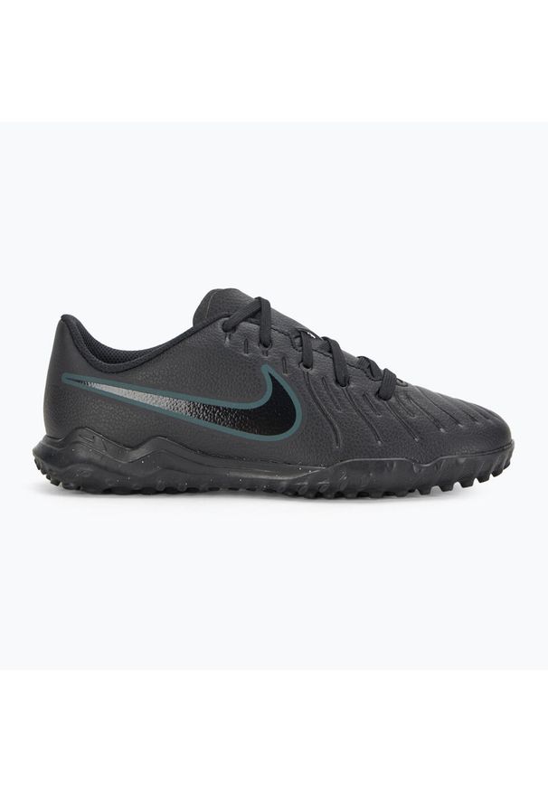Buty piłkarskie dziecięce Nike Tiempo Legend 10 Club TF. Kolor: czarny. Sport: piłka nożna