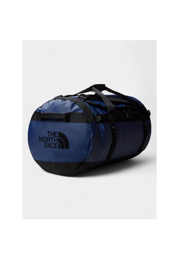 Torba sportowa The North Face Base Camp Duffel. Kolor: wielokolorowy, niebieski, czarny. Materiał: materiał