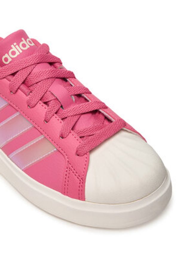 Adidas - adidas Sneakersy Streettalk IH4330 Różowy. Kolor: różowy. Materiał: skóra