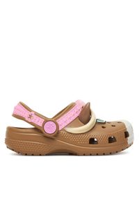 Klapki Crocs. Kolor: brązowy #1