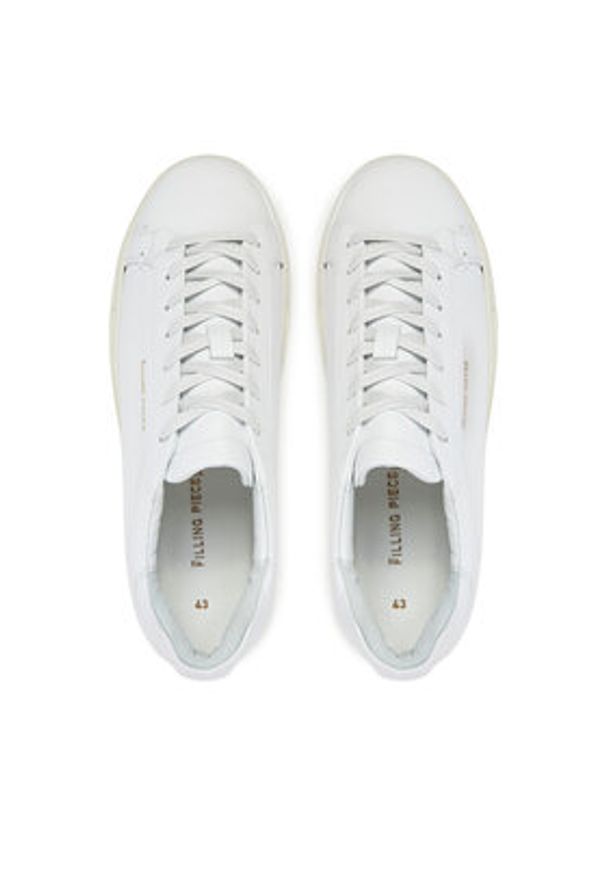 Filling Pieces Sneakersy Tiebreak Core 78913681901 Biały. Kolor: biały. Materiał: skóra