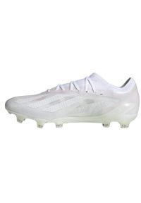 Adidas - Buty adidas X CRAZYFAST.1 Fg GY7418 białe. Kolor: biały. Materiał: materiał, syntetyk. Szerokość cholewki: normalna #5
