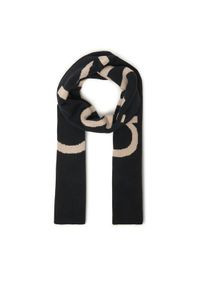 Calvin Klein Szalik LV04D8030G Czarny. Kolor: czarny. Materiał: wełna, materiał