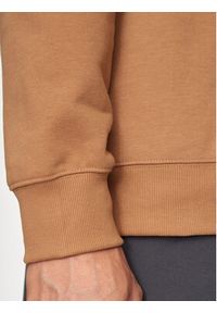 New Balance Bluza Small Logo MT41507 Brązowy Relaxed Fit. Kolor: brązowy. Materiał: bawełna #5
