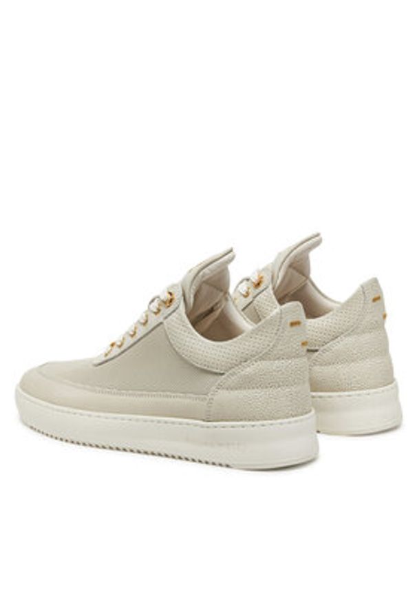 Filling Pieces Sneakersy Low Top Aten 10126591890 Biały. Kolor: biały. Materiał: skóra